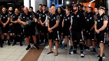 All Blacks Maorí ya está en Chile y reciben homenaje mapuche