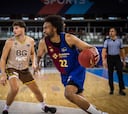 El Barça sufre para ganar al Girona en una magnífica actuación de Parker