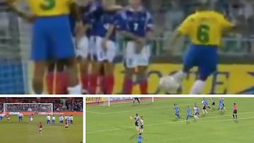 The seven greatest free-kicks