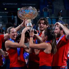 Estados Unidos, primer y justo campeón de la United Cup