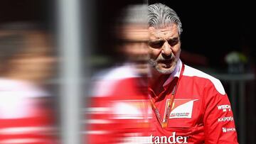 Maurizio Arrivabene en Montmeló.