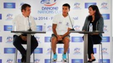 Rafinha, en el evento.