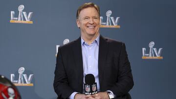 Roger Goodell reconoci&oacute; que en la campa&ntilde;a que est&aacute; por finalizar no hubo juegos fuera de Estados Unidos porque la NFL no habr&iacute;a podido implementar sus protocolos COVID-19, ni en M&eacute;xico ni en el Reino Unido.