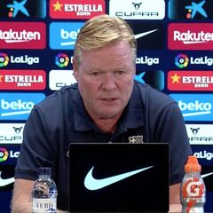 Koeman "No sobran jugadores"