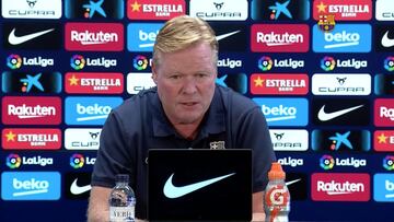 Koeman "No sobran jugadores"