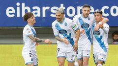 Resumen y goles del Eibar vs Deportivo de la Coruña, jornada 25 de LaLiga Hypermotion