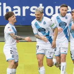 Eibar 0 - Deportivo 1: resumen, goles y resultado del partido de LaLiga Hypermotion