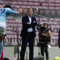 Koeman se niega a hablar de su futuro: "No contestaré de eso"