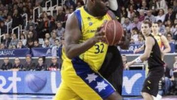 El p&iacute;vot australiano del MoraBanc Andorra Nathan Jawai.