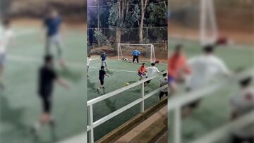 El golazo de barrio con la triangulación perfecta