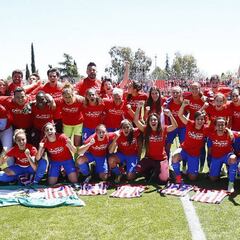 El Atlético Femenino, campeón de la Liga Iberdrola