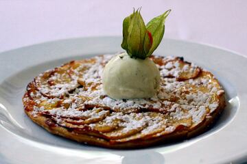 Tarta fina de manzana