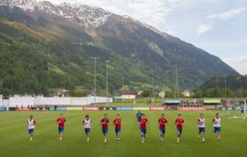 La Selección ya está en Austria