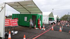 La prevenci&oacute;n del coronavirus en el aeropuerto de Glasgow.