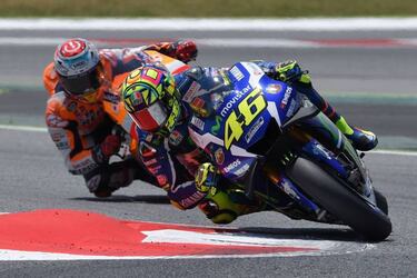 Rossi hails 'one of my best' at sombre Catalonia