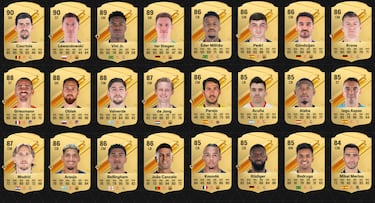 El Real Madrid lidera la clasificación de los mejores jugadores de LaLiga, según EA SPORTS FC 24