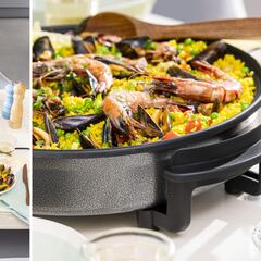 Cocina el mejor arroz (y otros platos) con esta paellera eléctrica antiadherente con tapa