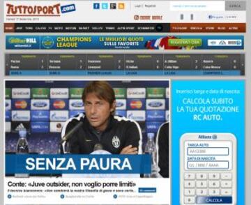 Portadas de la prensa extranjera