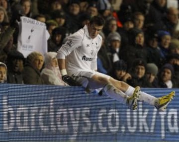 Gareth Bale con el Tottenham