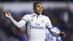 Mariano con el Real Madrid. 