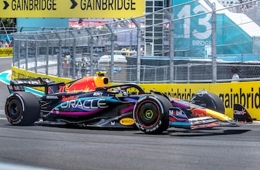 Así fue la actuación de Checo Pérez en las prácticas libres del Gran Premio de Miami