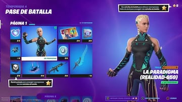 Fortnite Temporada 4 - Pase de Batalla: P&aacute;gina 1