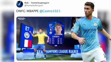 ¿Mbappé? No, fue Laporte y un youtuber reaccionó muy mal