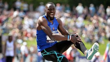 Teddy Tamgho se lesiona en la rodilla en los Campeonatos de Francia de hace unos pocos d&iacute;as. 