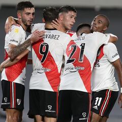 El 1x1 de River: De La Cruz y Barco mejoran al equipo