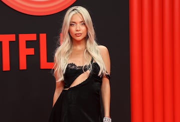 Ana Mena durante la fiesta que organiza Netflix para celebrar el 10º aniversario de su llegada a España.