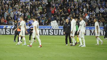 El Madrid perdi&oacute; ante el Alav&eacute;s.
 