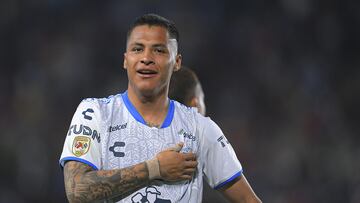 during the game Pachuca vs Guadalajara, corresponding to Round 06 of the Torneo Clausura 2023 of the Liga BBVA MX, at Hidalgo Stadium, on February 11, 2023.
<br><br>
durante el partido Pachuca vs Guadalajara, Correspondiente a la Jornada 06 del Torneo Clausura 2023 de la Liga BBVA MX, en el Estadio Hidalgo, el 11 de Febrero de 2023.