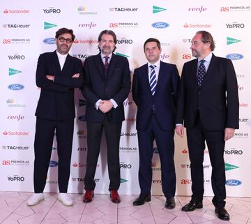 Vicente Jiménez, Guillermo Jiménez Presidente de MAPOMA, Alejandro Martínez Peón, Juan Cantón.