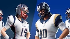 Fortnite recibe skins de la Super Bowl por tiempo limitado