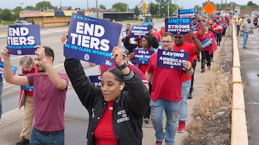 Huelga automotriz en Estados Unidos: GM, Ford y Stellantis los afectados