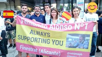 Suspendido el encuentro de Alonso con sus fans