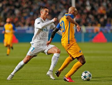 Cristiano Ronaldo y Carlos Alberto Carlao.