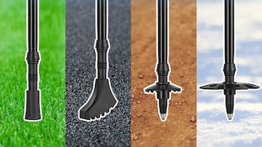 ¿Buscas unos bastones de ‘trekking’ de calidad? Estos son plegables, ligeros y muy resistentes