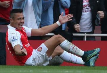 Alexis Sánchez es el segundo jugador con la mejor valoración: 55 millones de euros.