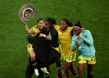 Colombia y Jamaica se enfrentaron por los octavos de final del Mundial Femenino de Australia - Nueva Zelanda 2023 en el AAMI Park de Melbourne. 