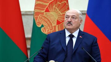 Belarus' President Alexander Lukashenko takes part in a signing ceremony following a meeting of the Supreme State Council of the Union State of Russia and Belarus in Minsk, Belarus December 6, 2024. Sputnik/Gavriil Grigorov/Pool via REUTERS ATTENTION EDITORS - THIS IMAGE WAS PROVIDED BY A THIRD PARTY.