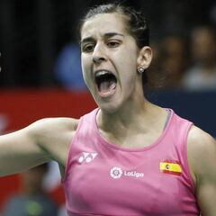 Carolina Marín gana a Sindhu Pursala y pasa a semifinales