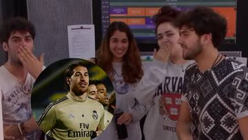 La divertida confusión de varios concursantes de 'OT' con la visita de Sergio Ramos
