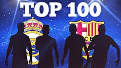 Top 100 de 2016: dos del Madrid y dos del Barça, los mejores