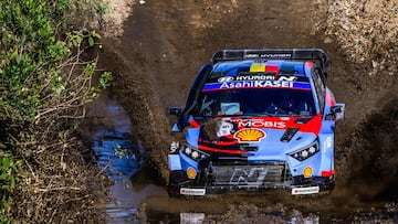 Thierry Neuville empieza fuerte en el infierno de Kenia