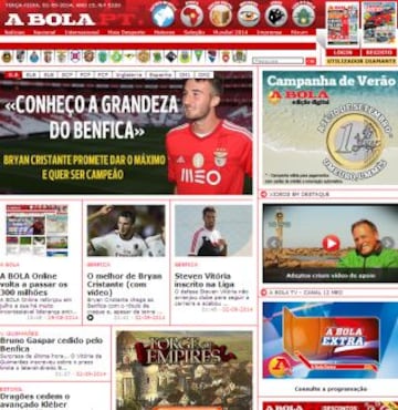 Portadas de la prensa extranjera