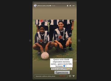 Farfán sueña con la llegada de Guerrero a Alianza Lima.