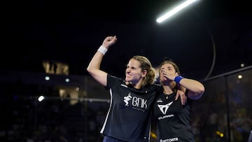 Ari Sánchez y Paula Josemaría ganaron con récord en Premier Padel.
