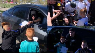 Vinicius, Valverde, Rodrygo... El precioso detalle de los jugadores con un joven aficionado