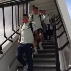 España ya está en Stuttgart